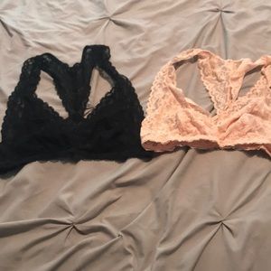 Victoria’s Secret lace bras.